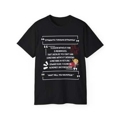 (Unisex) A Lesson Without Pain - Edward Elric Anime Hoodie