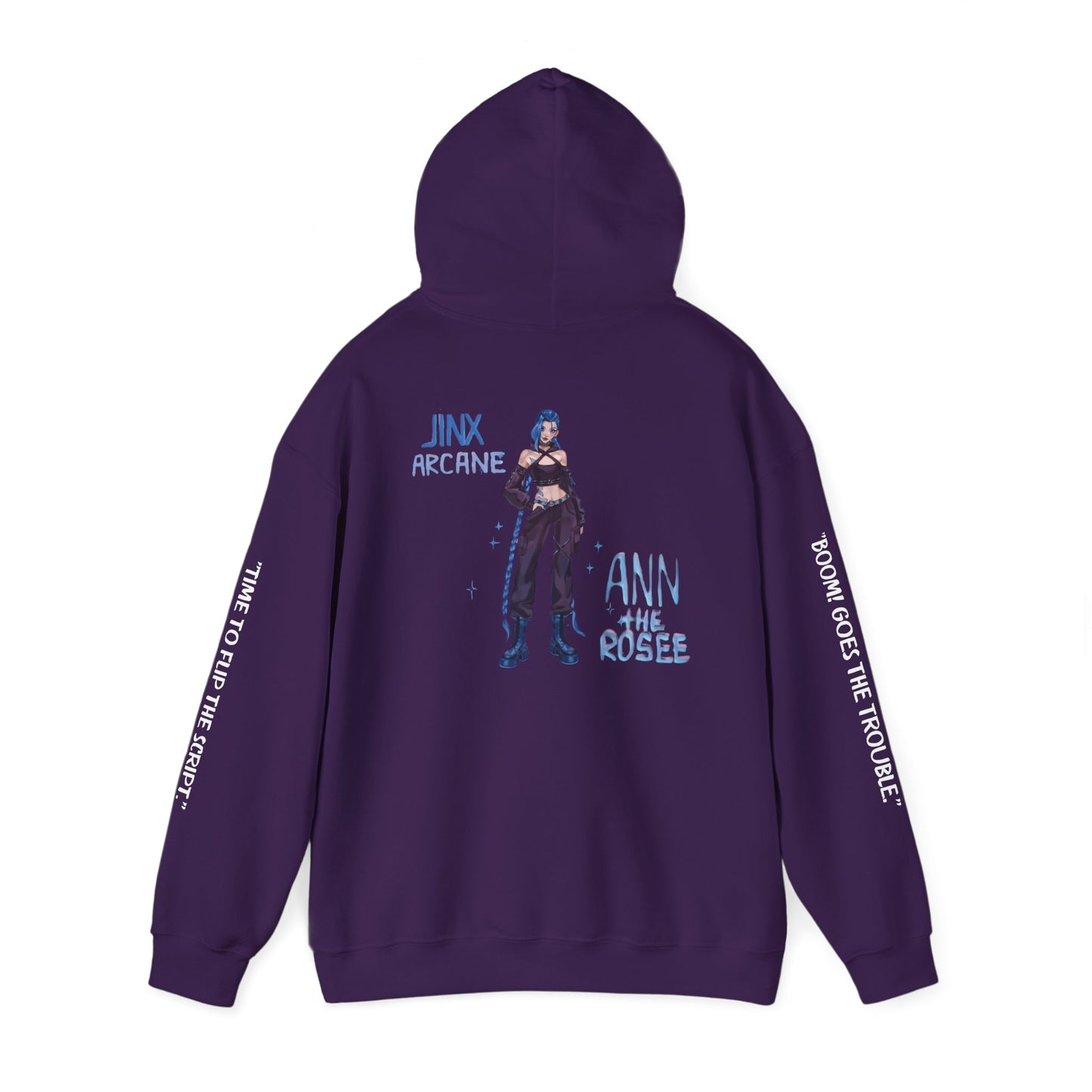 (Unisex) Jinx Arcane Unleashed - Anime Hoodie