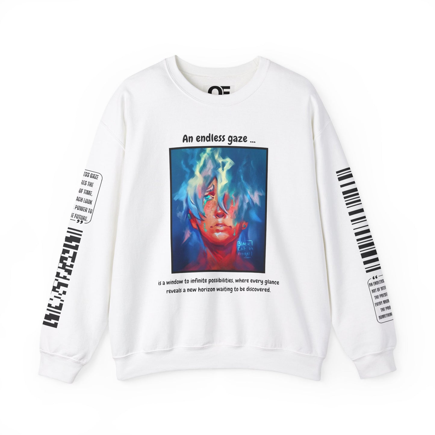 Quoted Endless Glare Sweatshirt - Unisex Sweashirt