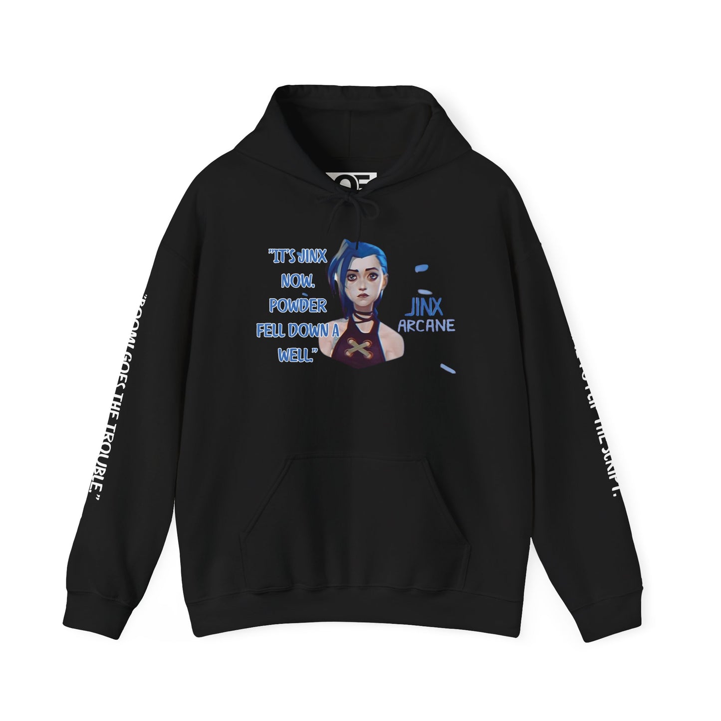 (Unisex) Jinx Arcane Unleashed - Anime Hoodie