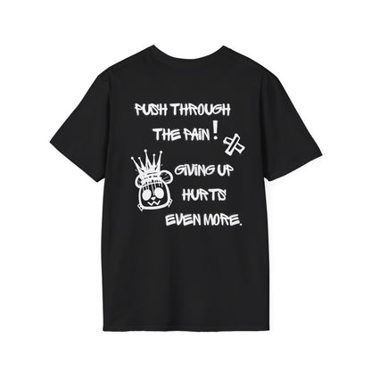 (Unisex) Push Through Pain - Anime Tee