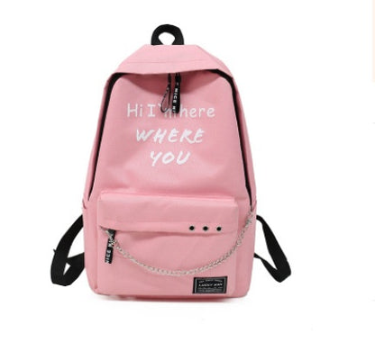 (Unisex) - Inpirational Quoted Backpack