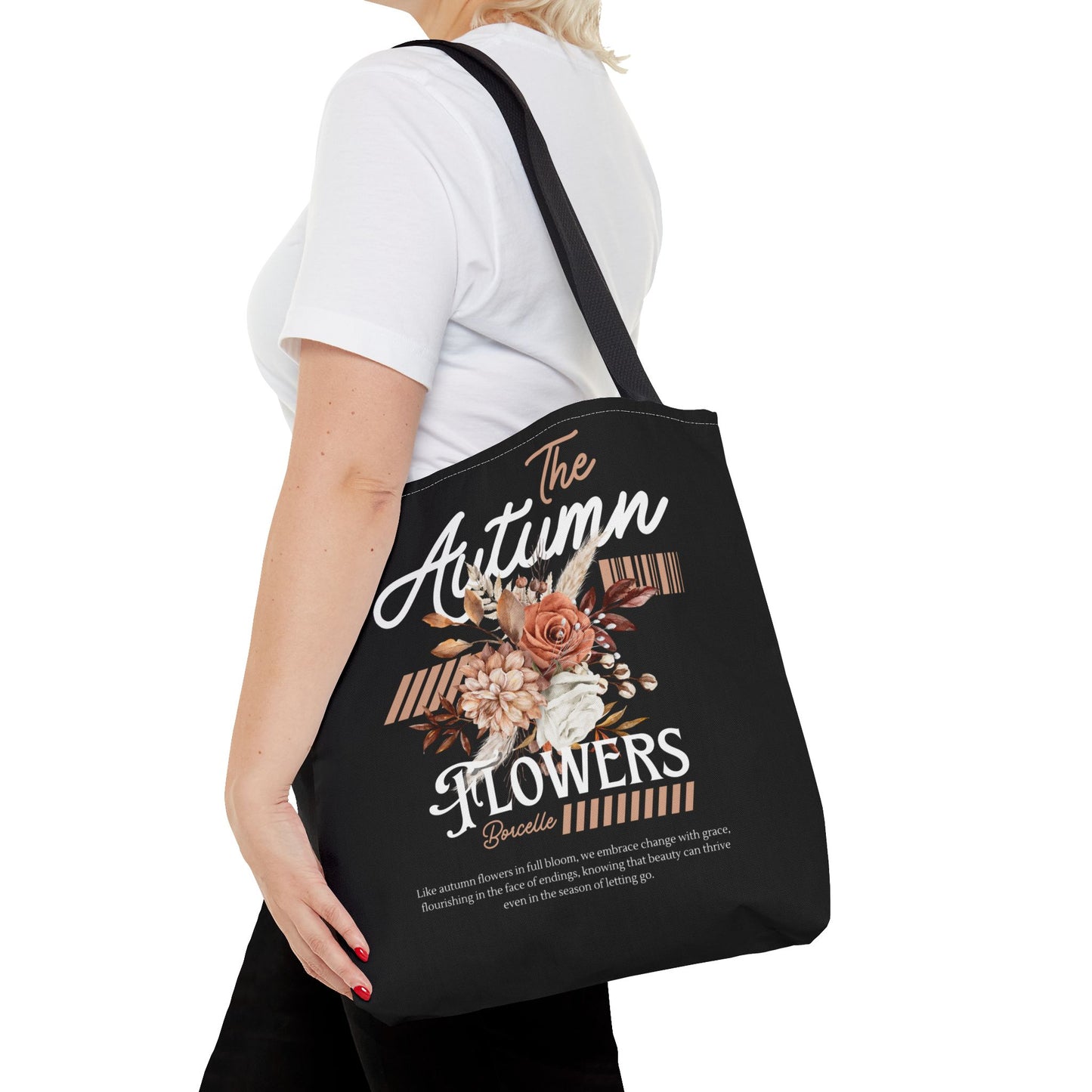 Autumn Flower Tote Bag