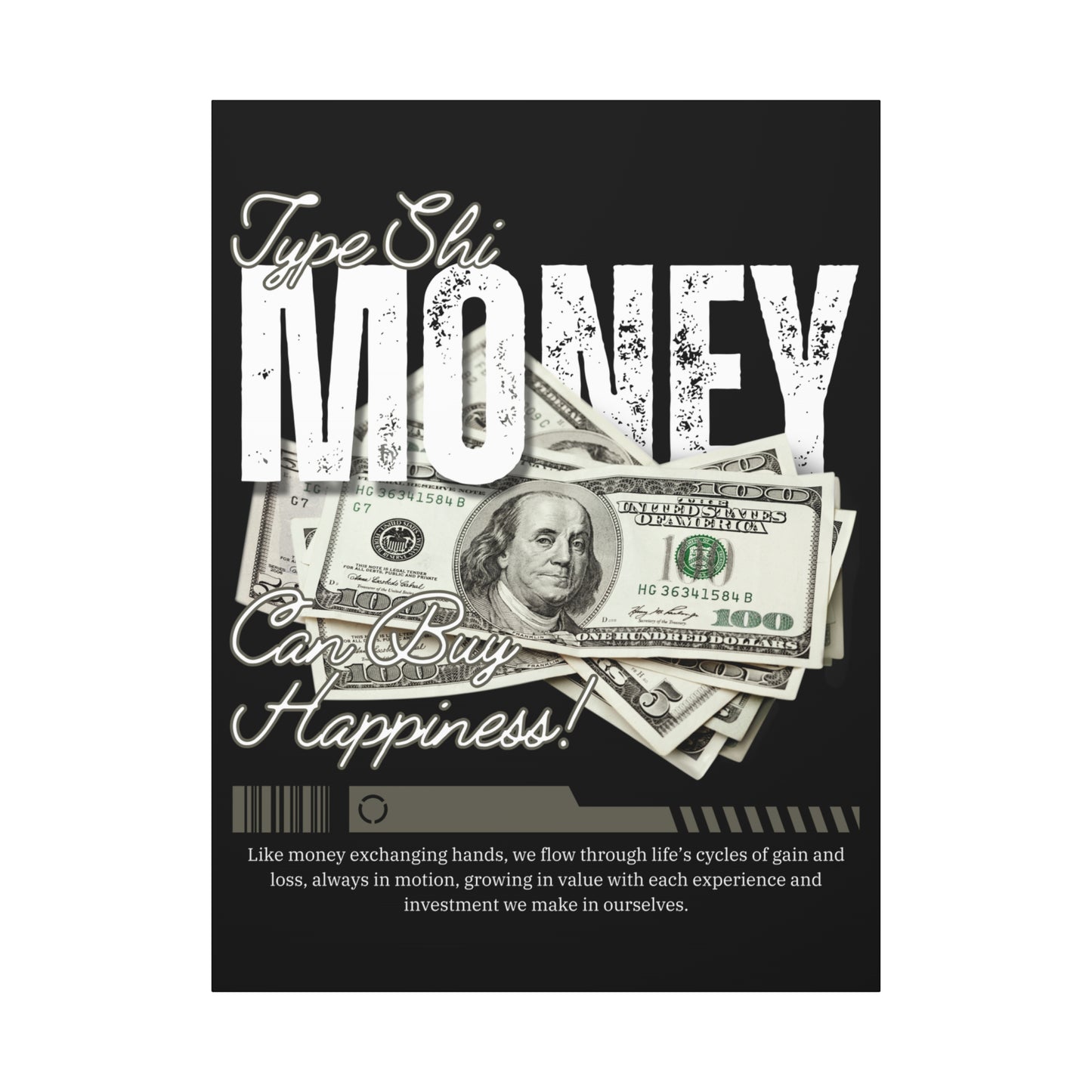 Motivational Money Wall Print