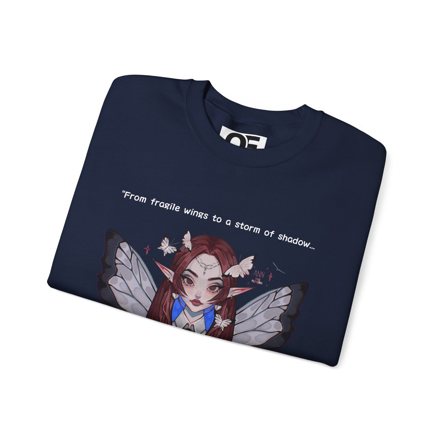 Anime Butterfly Sweatshirt - Unisex Sweatshirt