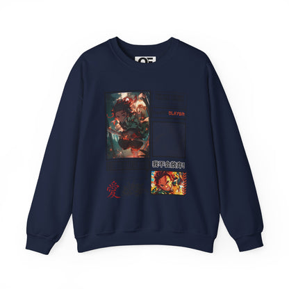 (Unisex) Tanjiro Kamado - Anime Crewneck Sweatshirt