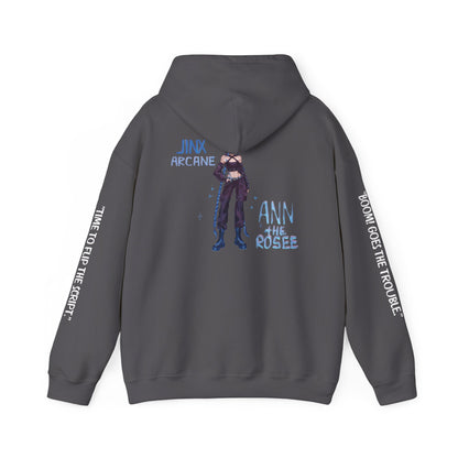 (Unisex) Jinx Arcane Unleashed - Anime Hoodie