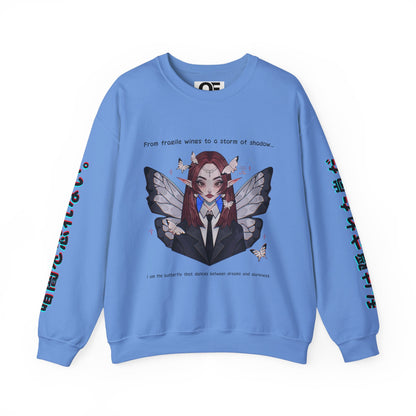 Anime Butterfly Sweatshirt - Unisex Sweatshirt