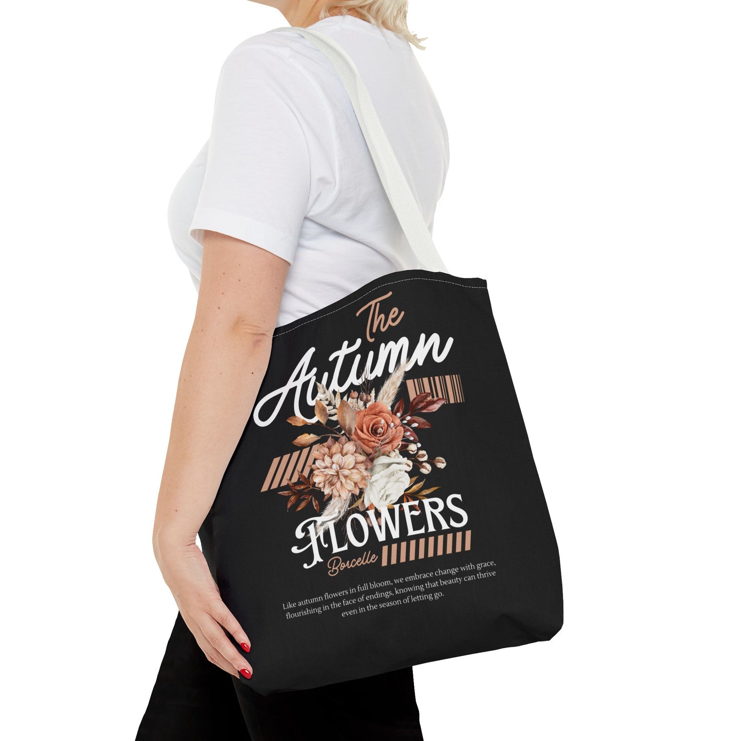 Autumn Flower Tote Bag