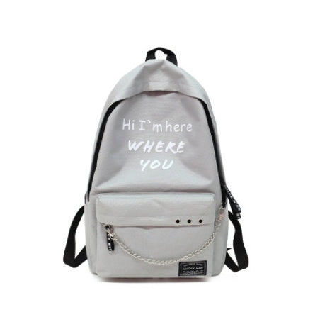 (Unisex) - Inpirational Quoted Backpack