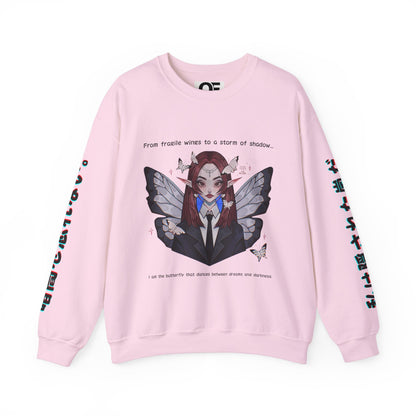 Anime Butterfly Sweatshirt - Unisex Sweatshirt