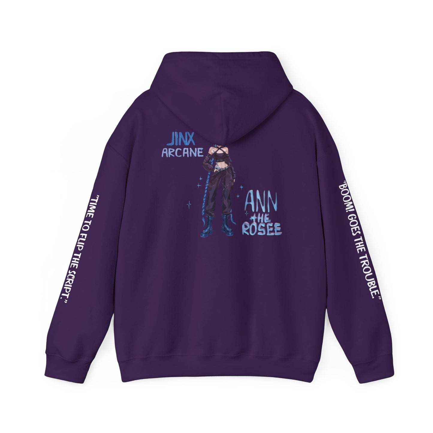 (Unisex) Jinx Arcane Unleashed - Anime Hoodie