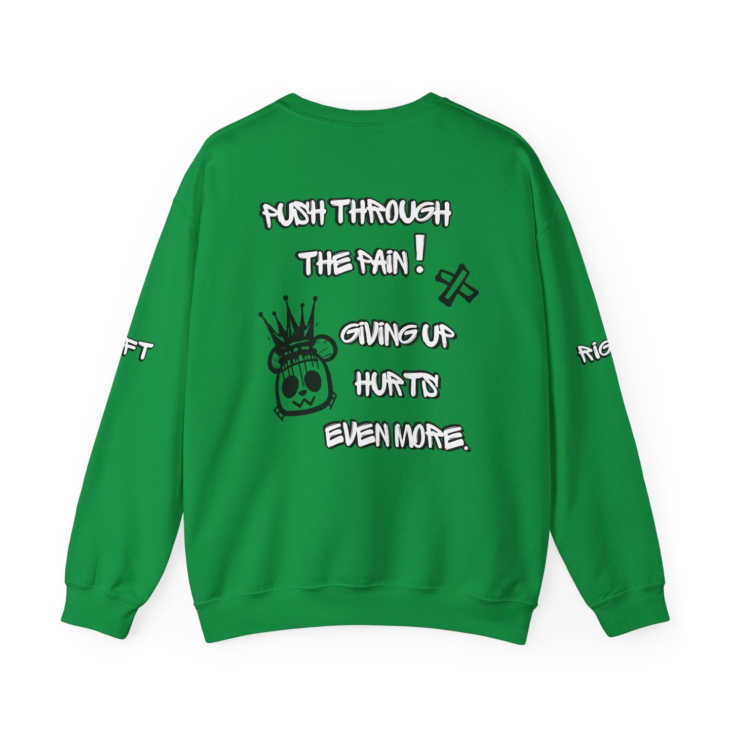 (Unisex) Push Through Pain -  Anime Sweatshirt