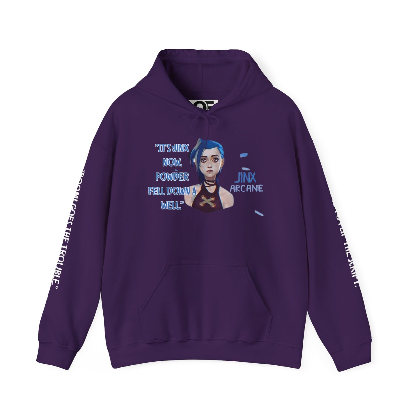 (Unisex) Jinx Arcane Unleashed - Anime Hoodie