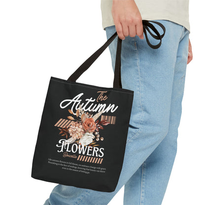 Autumn Flower Tote Bag