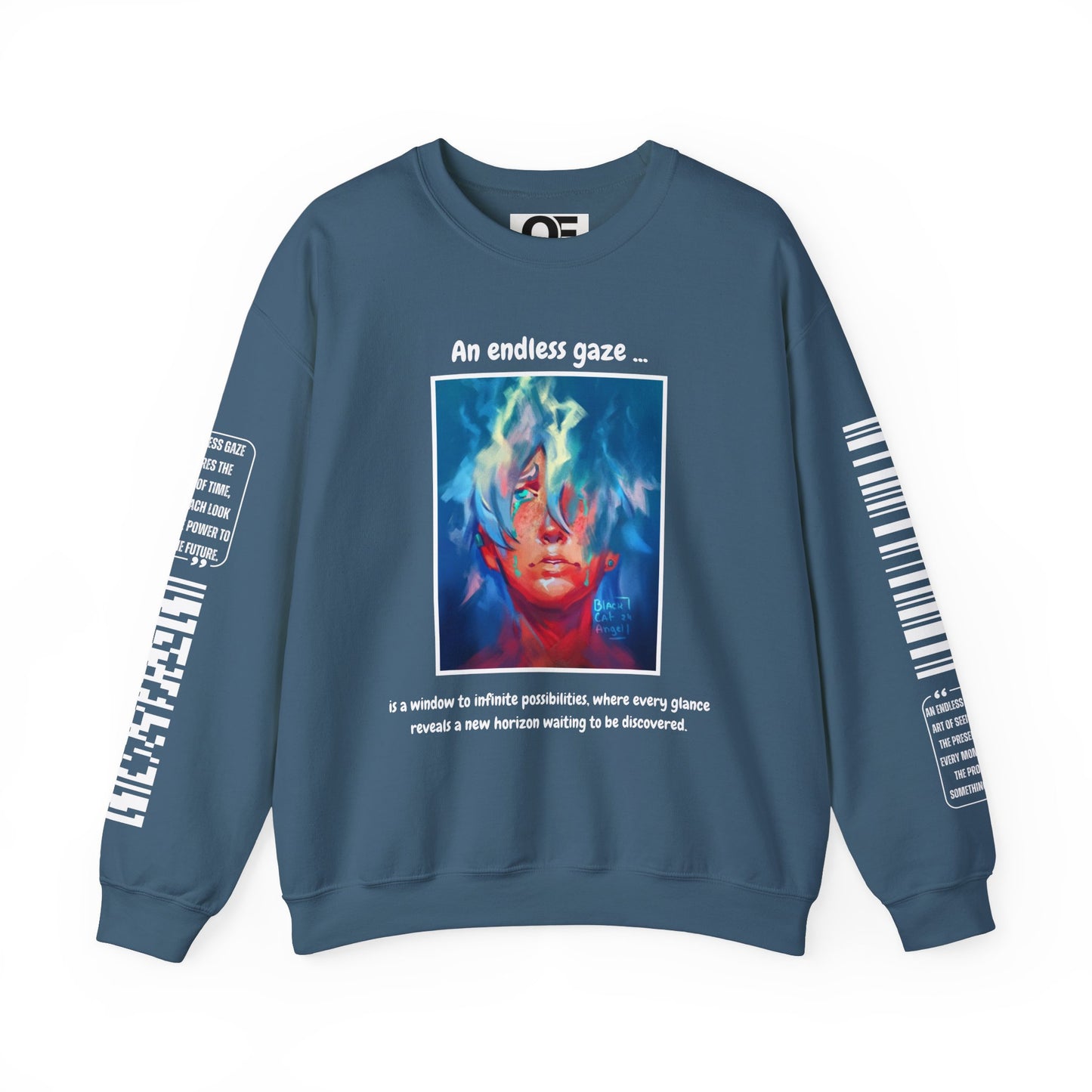 Quoted Endless Glare Sweatshirt - Unisex Sweashirt