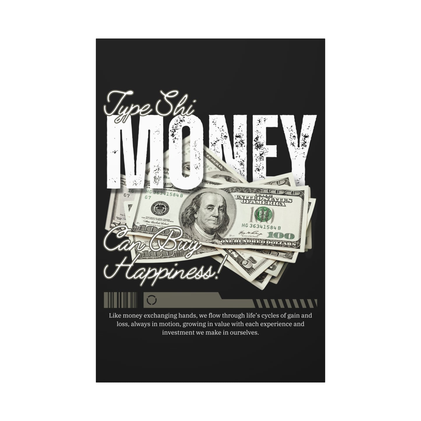 Motivational Money Wall Print