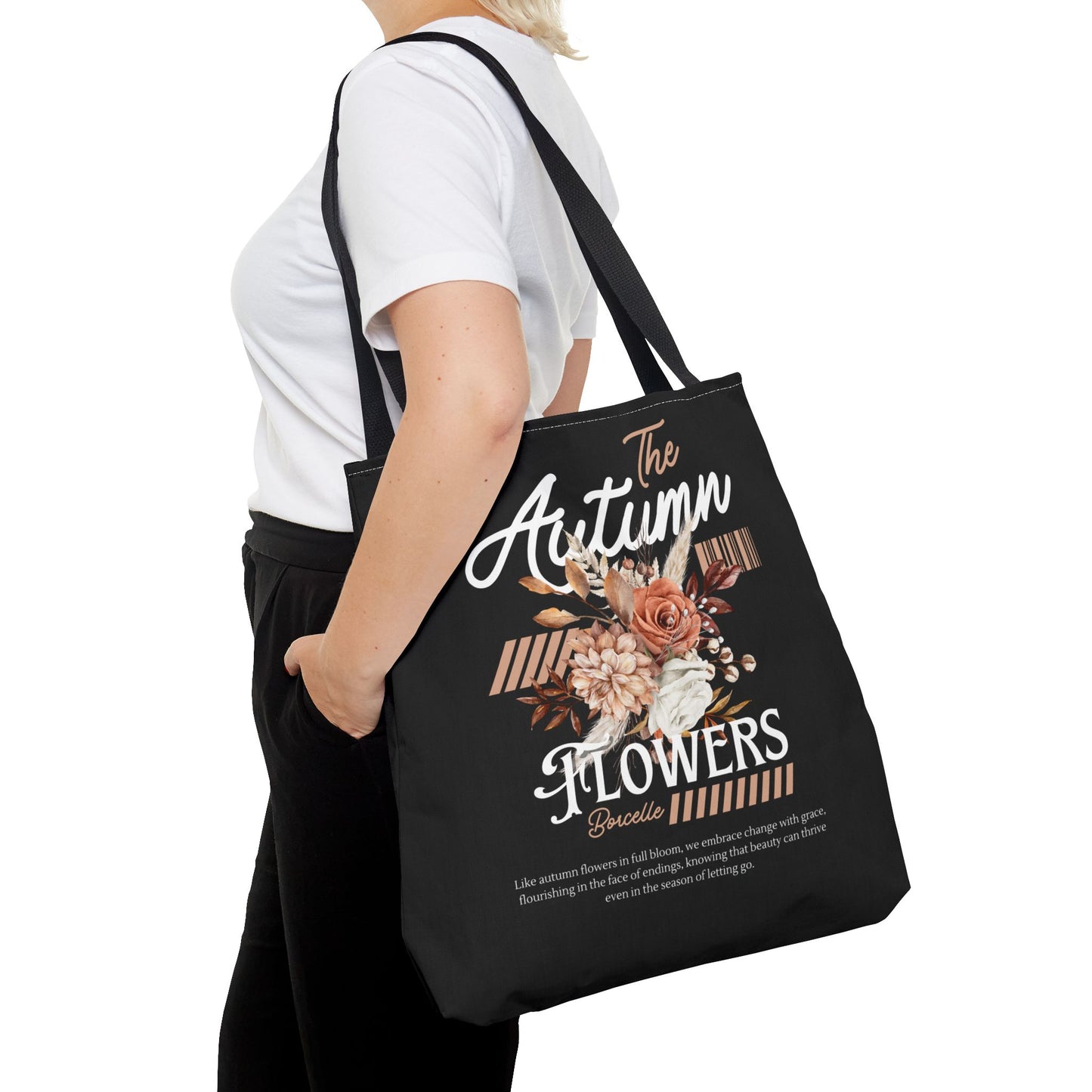 Autumn Flower Tote Bag