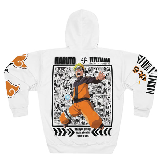 (Unisex | White) Naruto - Anime Hoodie