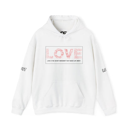 (Unisex) Love Quote - Hooded Sweatshirt