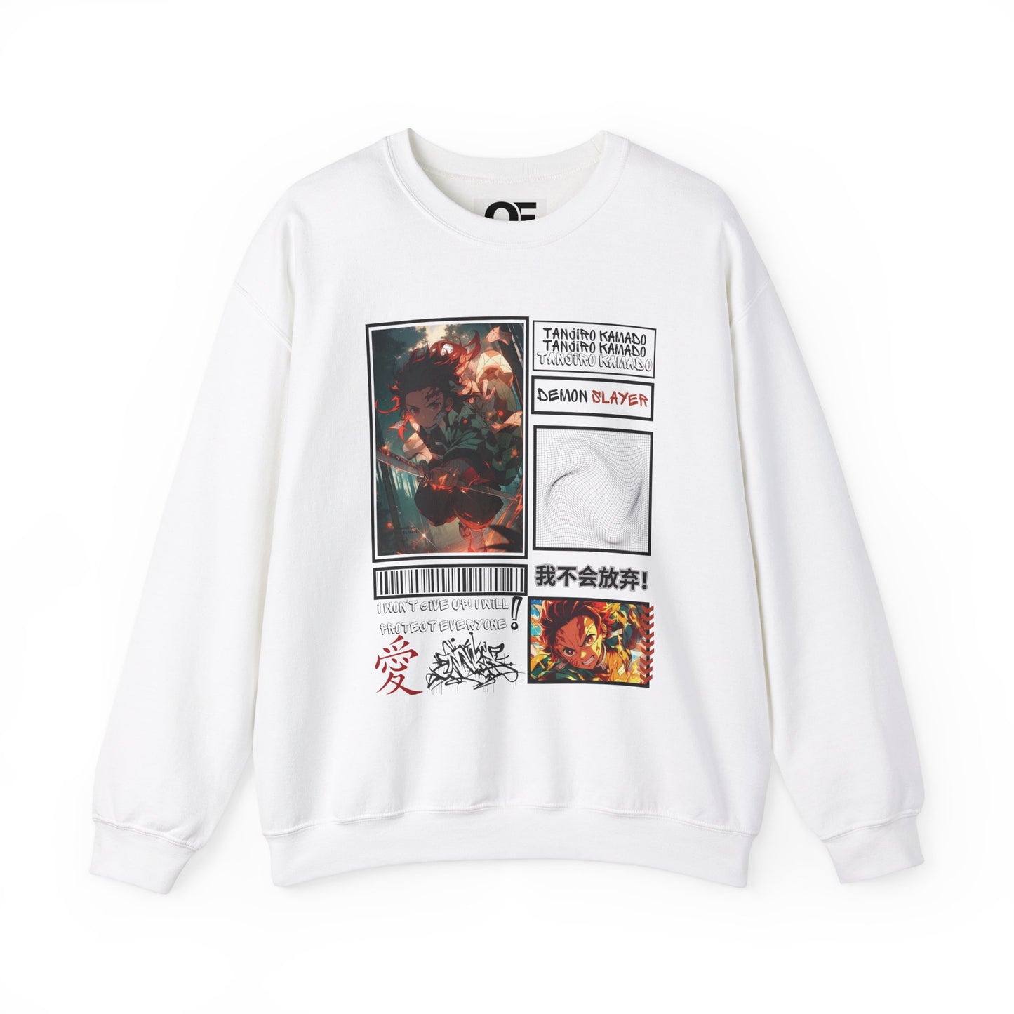 (Unisex) Tanjiro Kamado - Anime Crewneck Sweatshirt