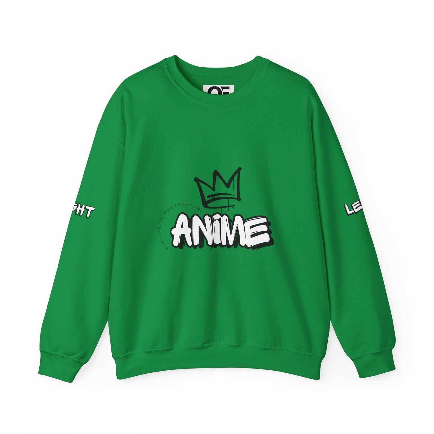 (Unisex) Push Through Pain -  Anime Sweatshirt