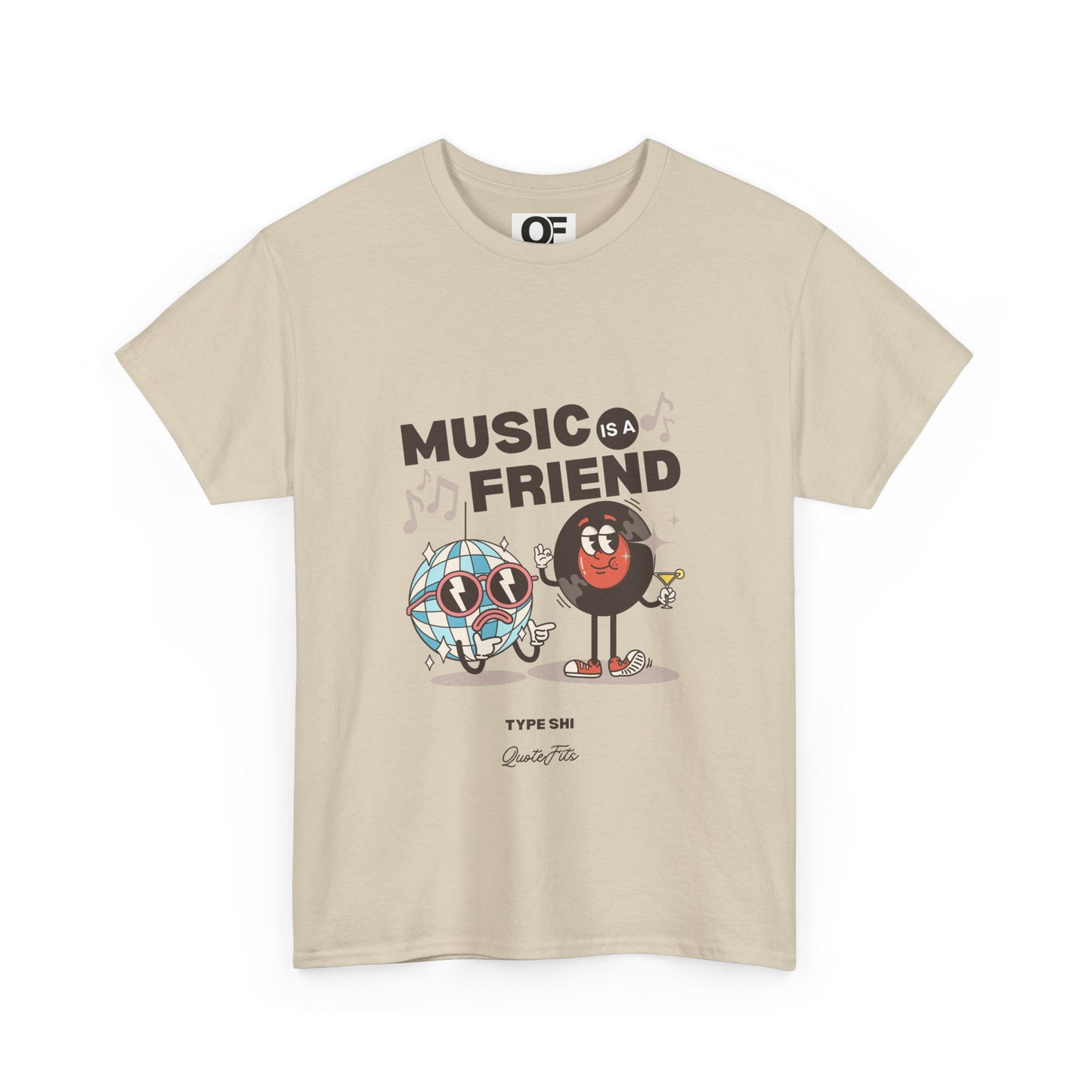 Music Is My Friend Unisex Tee