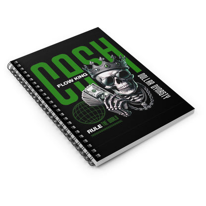 Inspirational Money Spiral Notebook - Ruled Line