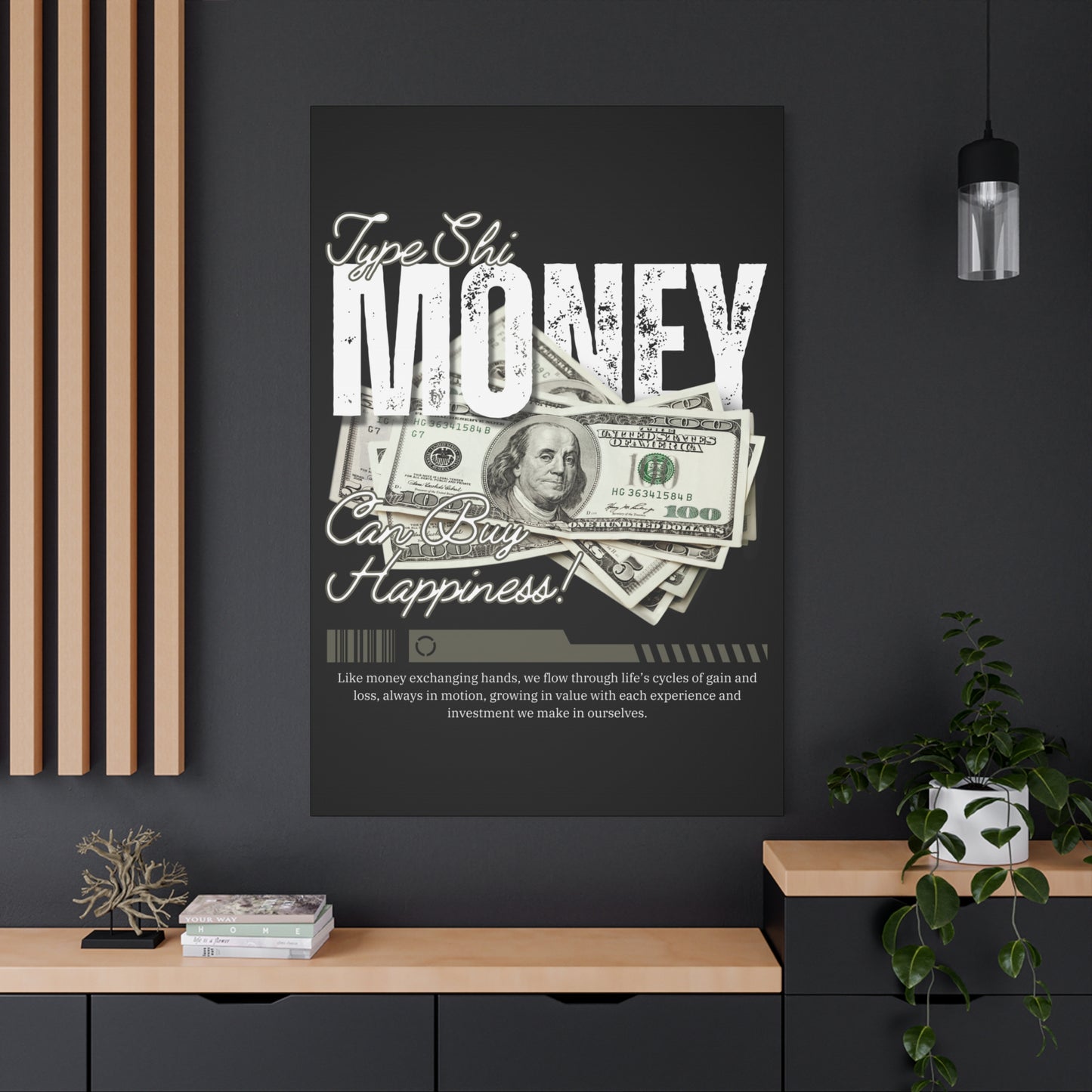 Motivational Money Wall Print