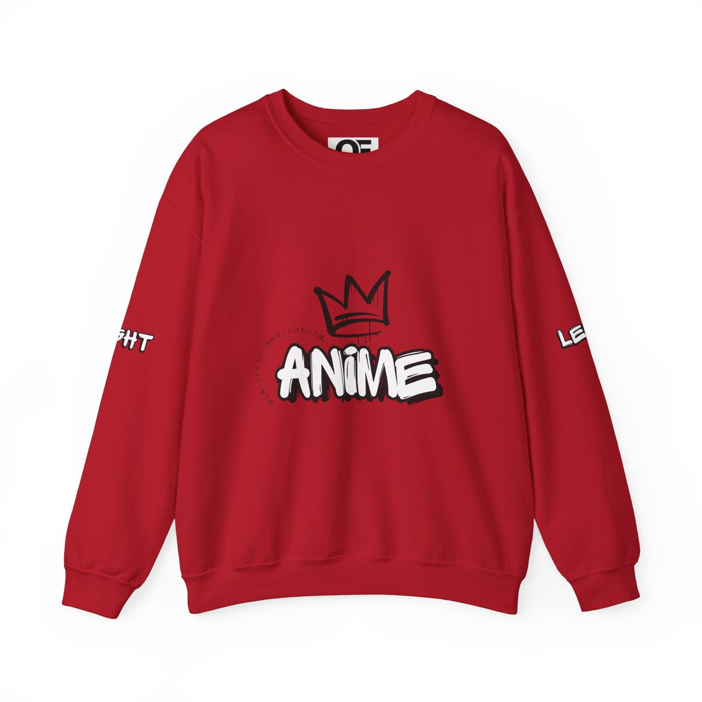 (Unisex) Push Through Pain -  Anime Sweatshirt