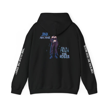 (Unisex) Jinx Arcane Unleashed - Anime Hoodie