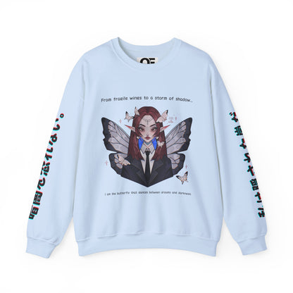 Anime Butterfly Sweatshirt - Unisex Sweatshirt