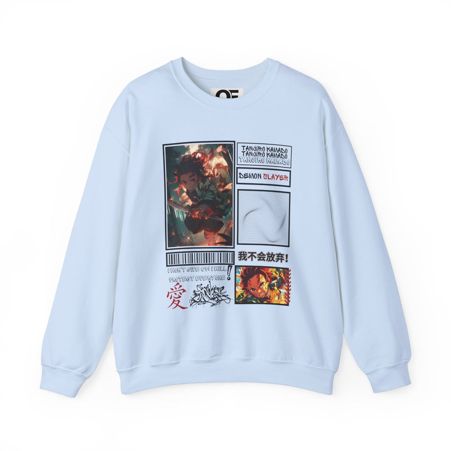 (Unisex) Tanjiro Kamado - Anime Crewneck Sweatshirt