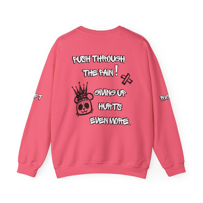 (Unisex) Push Through Pain -  Anime Sweatshirt