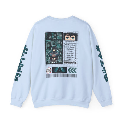 (Unisex) Flow of Time - Muichiro Tokito Anime Sweatshirt