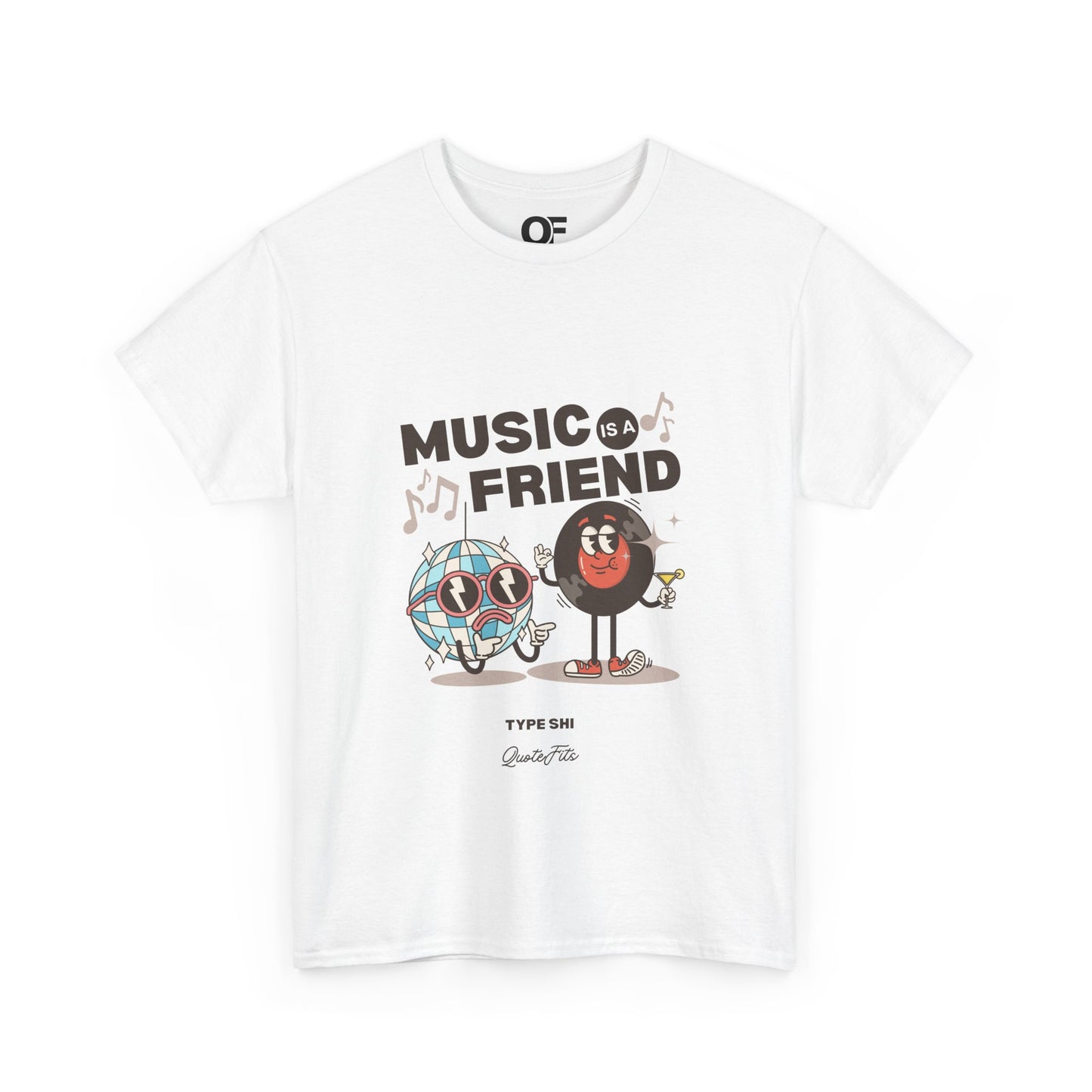 Music Is My Friend Unisex Tee