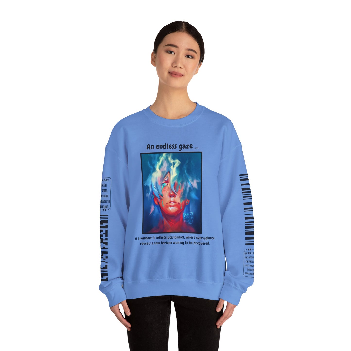 Quoted Endless Glare Sweatshirt - Unisex Sweashirt