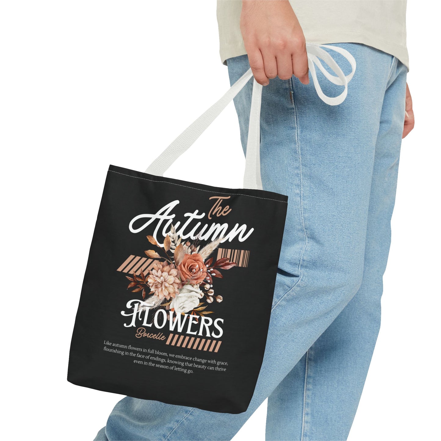 Autumn Flower Tote Bag