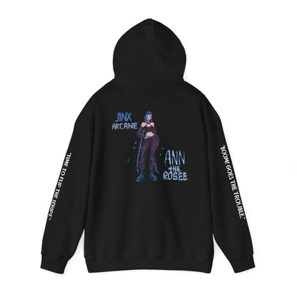 (Unisex) Jinx Arcane Unleashed - Anime Hoodie