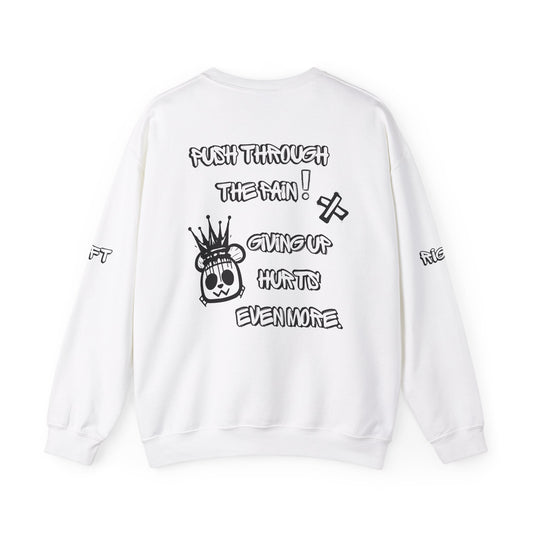 (Unisex) Push Through Pain -  Anime Sweatshirt