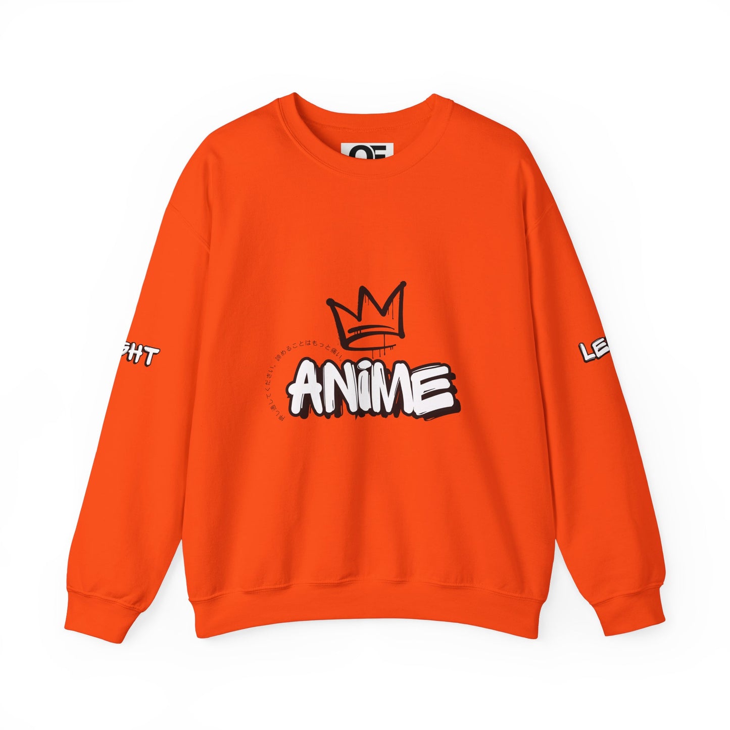 (Unisex) Push Through Pain -  Anime Sweatshirt