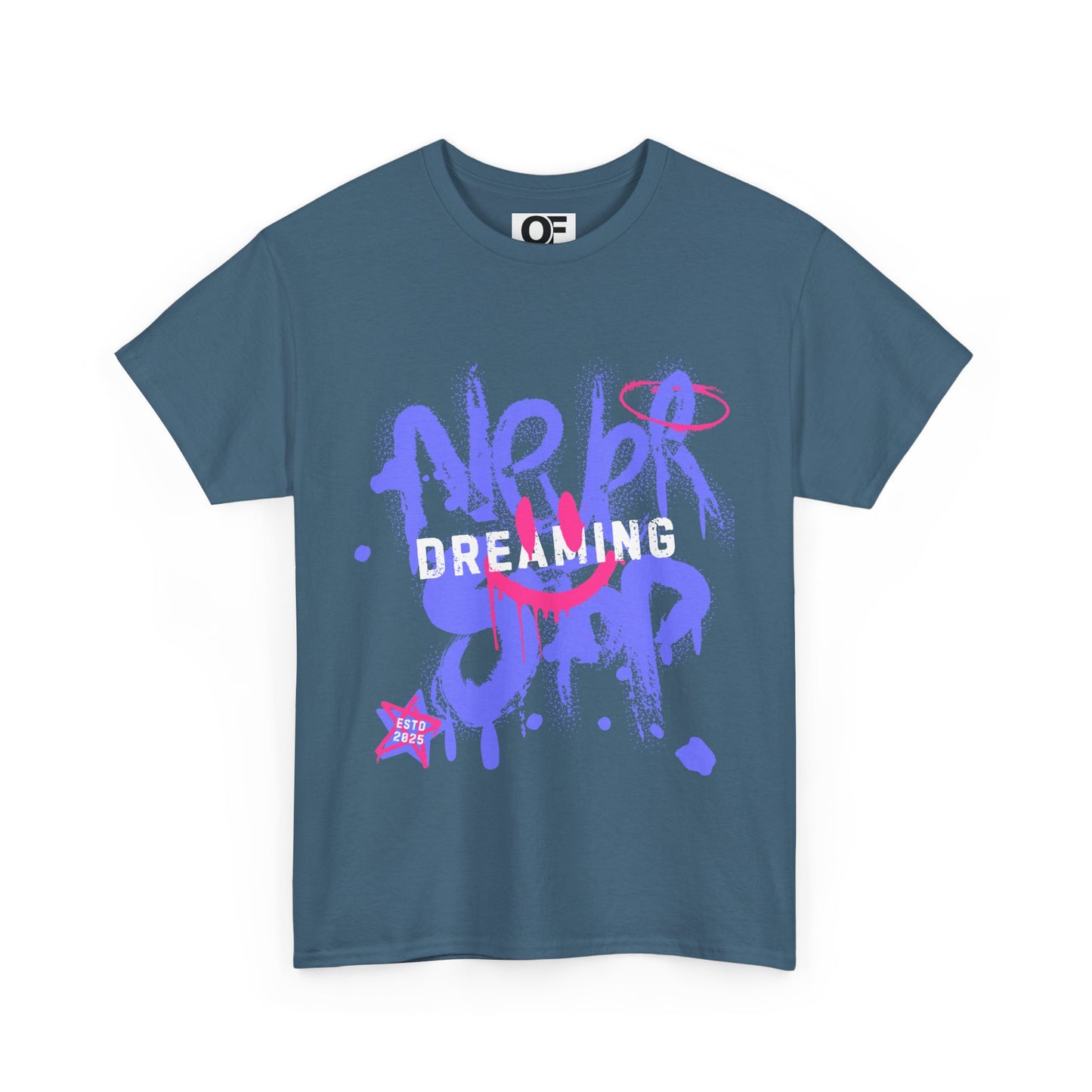 (Unisex) - Never Stop Dreaming Motivational Tee