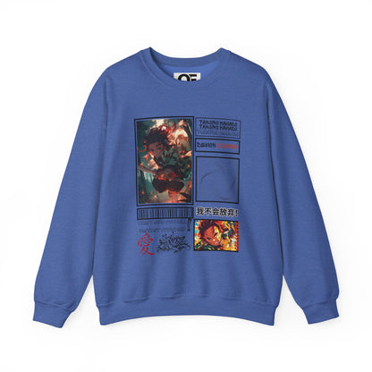 (Unisex) Tanjiro Kamado - Anime Crewneck Sweatshirt