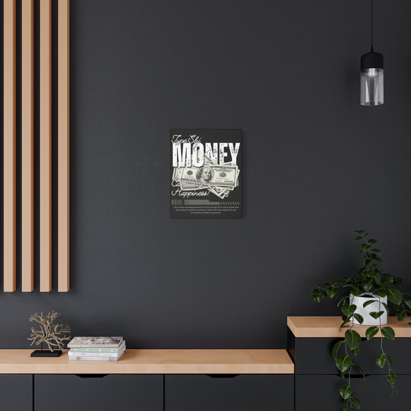 Motivational Money Wall Print