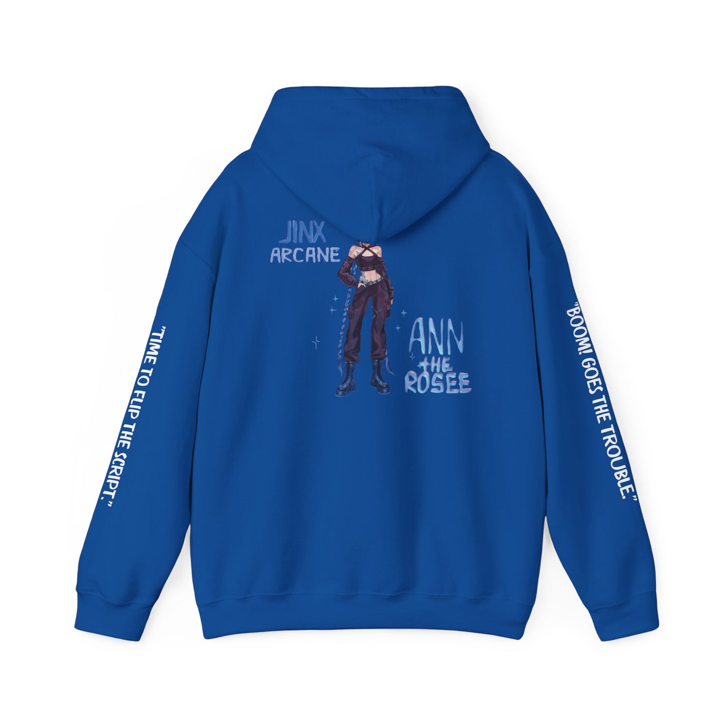 (Unisex) Jinx Arcane Unleashed - Anime Hoodie