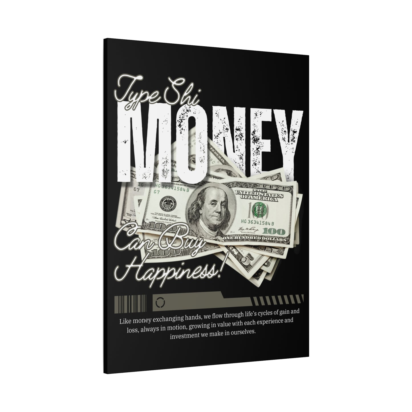 Motivational Money Wall Print