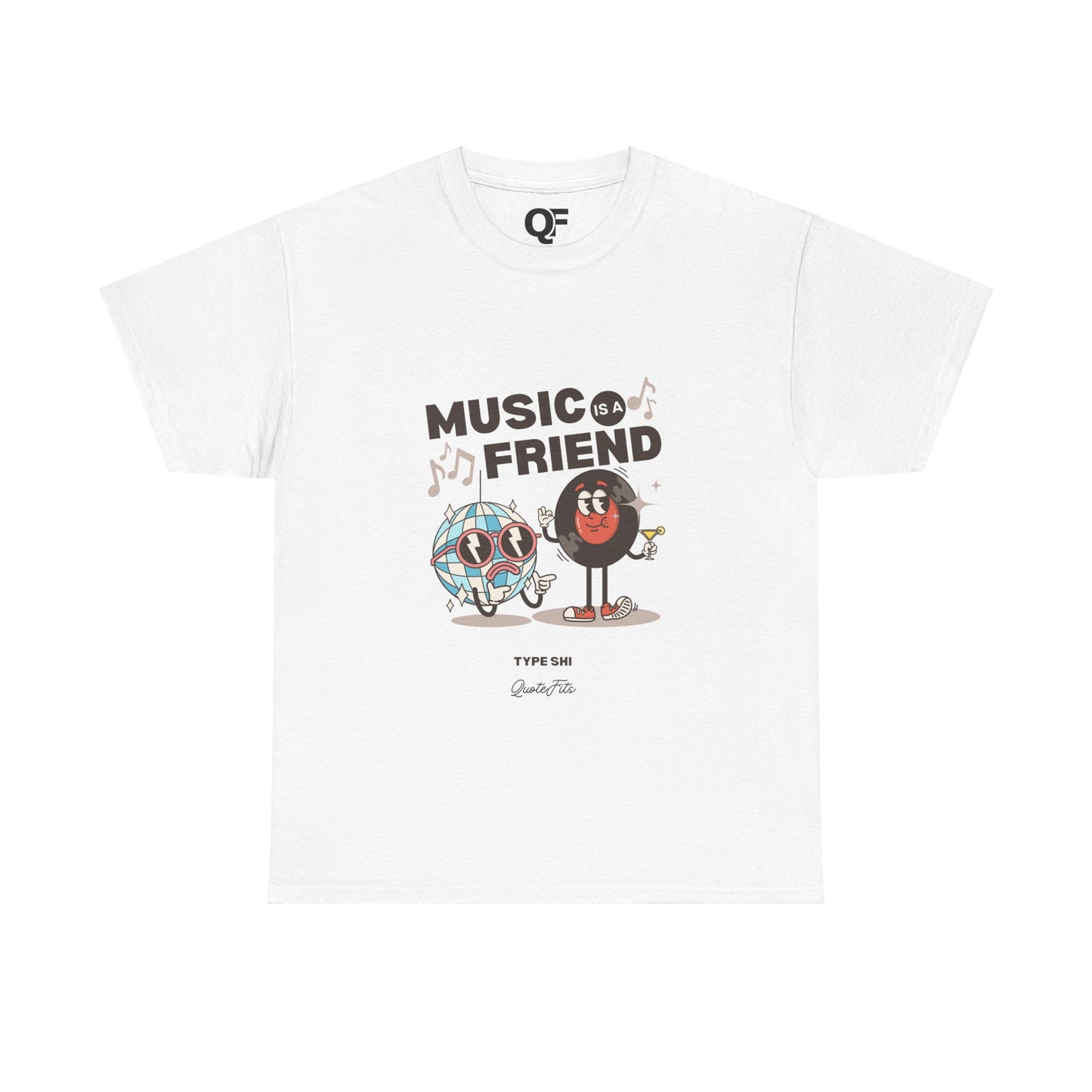 Music Is My Friend Unisex Tee