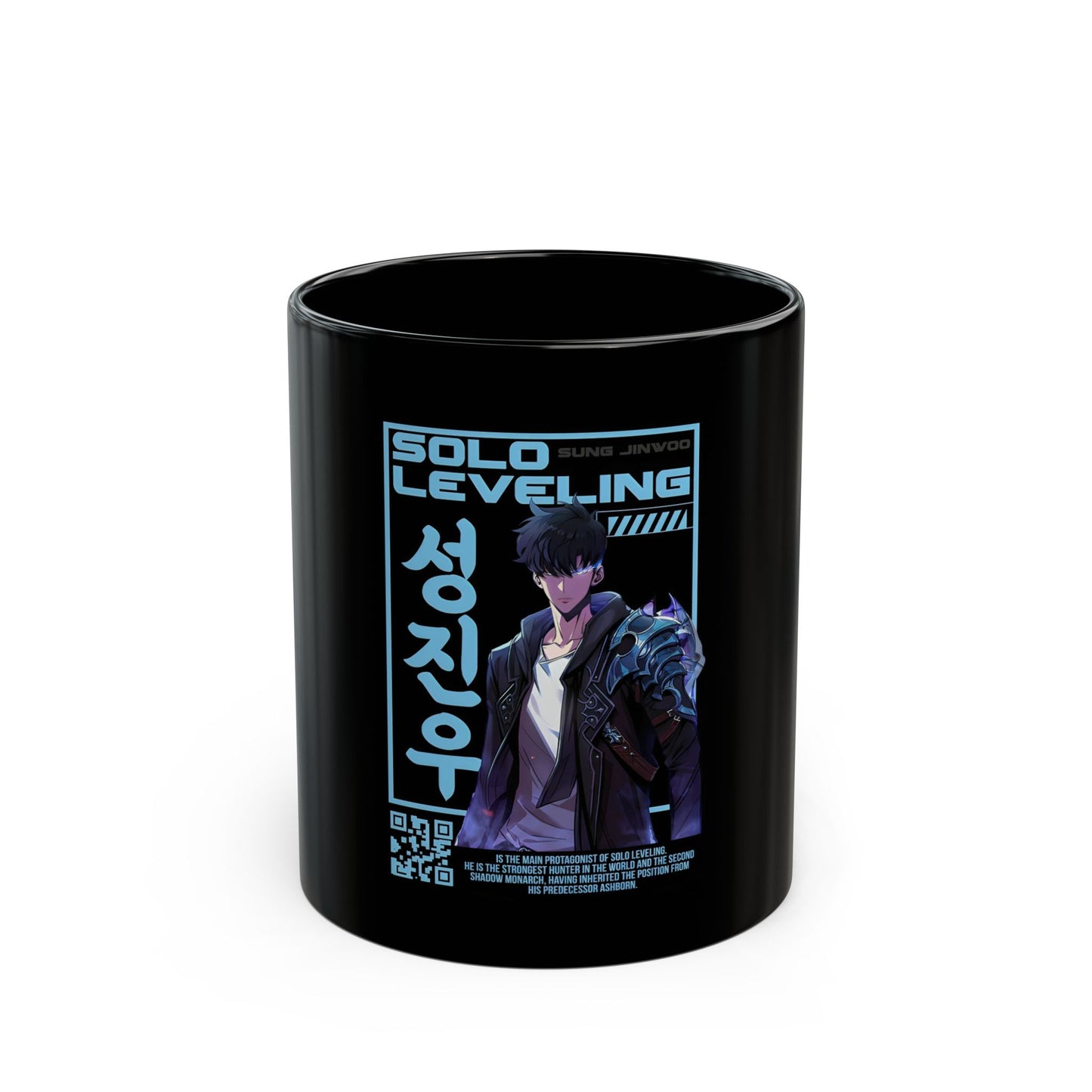 Anime Solo Leveling Black Mug (11oz, 15oz)