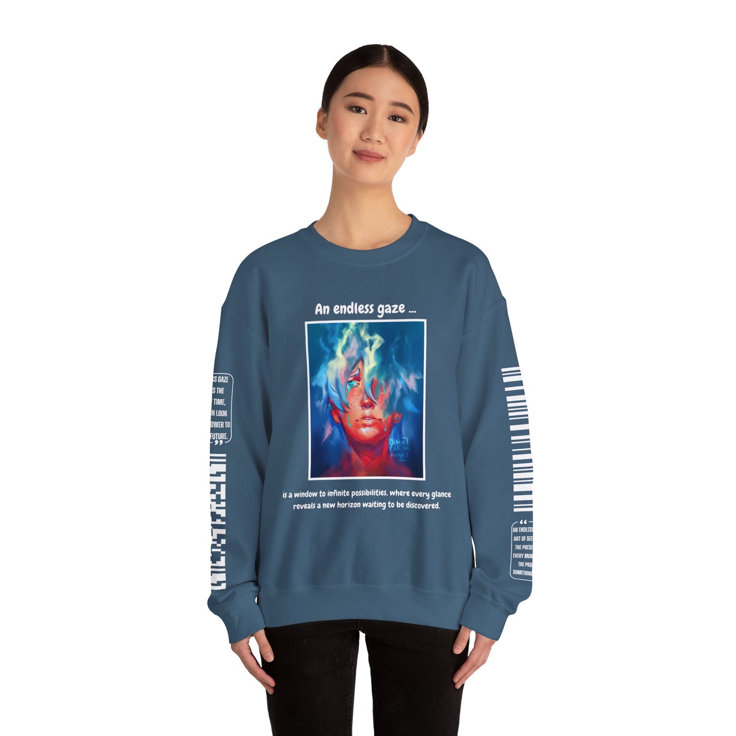 Quoted Endless Glare Sweatshirt - Unisex Sweashirt