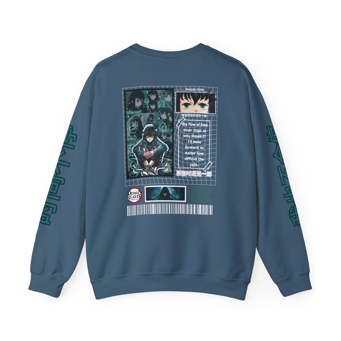 (Unisex) Flow of Time - Muichiro Tokito Anime Sweatshirt